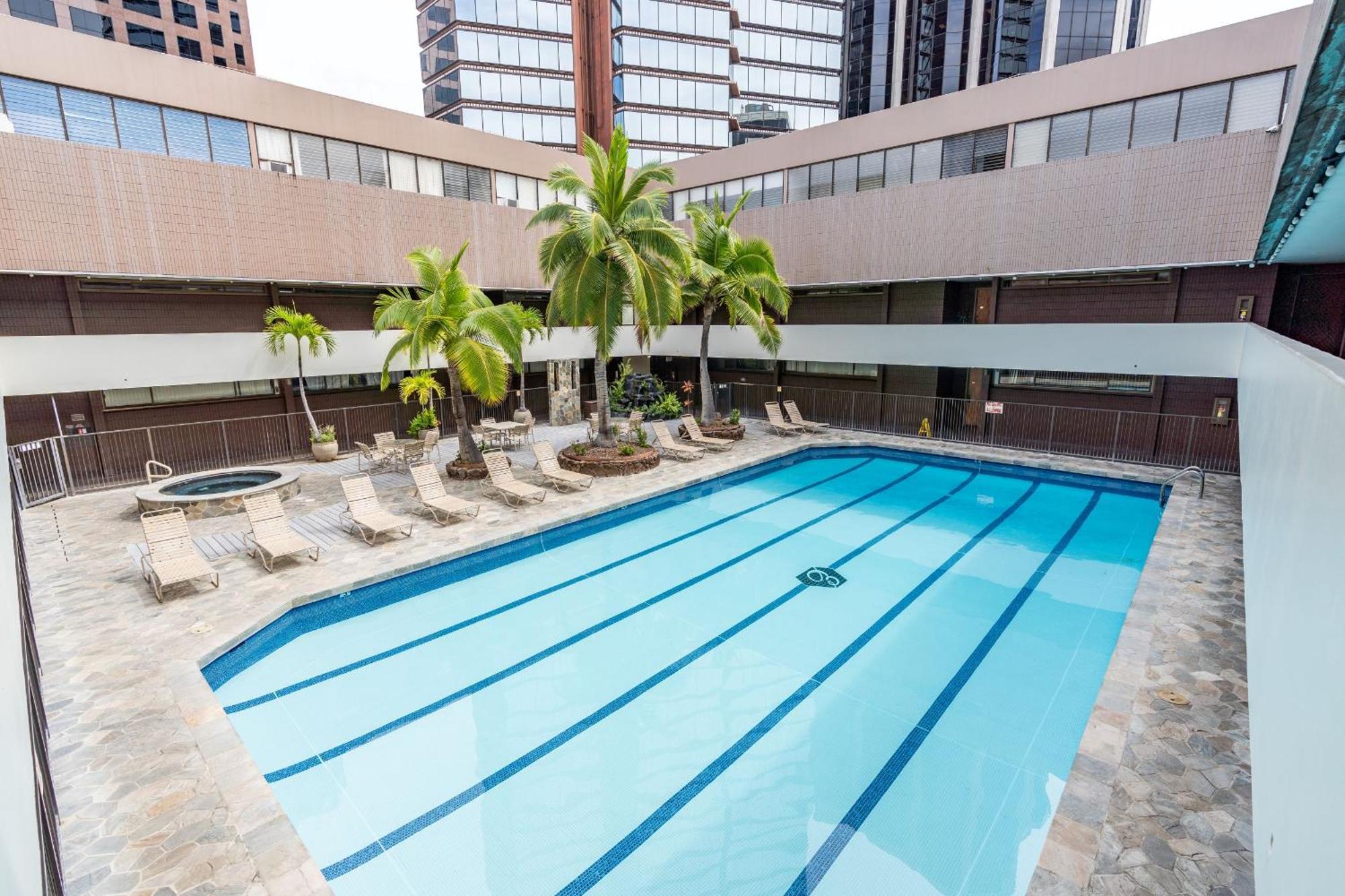 Downtown Honolulu Skyview - 1Bed&Den- Free Parking Διαμέρισμα Εξωτερικό φωτογραφία